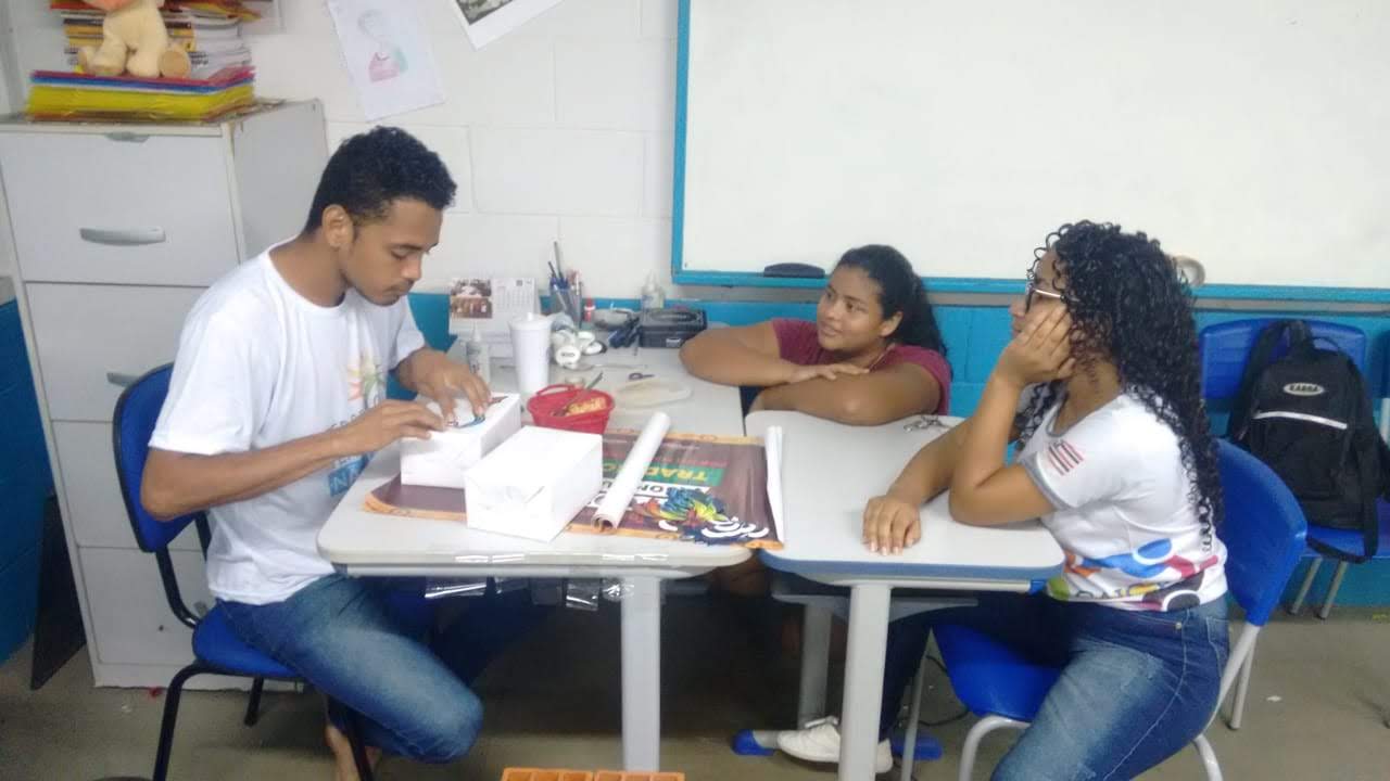 Organização dos materiais para o Encontro dos Sonhos
